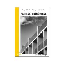 YAZILI METIN ÇÖZÜMLEME - ÖZLEM GÜLLÜOĞLU