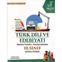 Yazıt Yayınları 10. Sınıf Türk Dili Ve Edebiyatı Konu Kitabı