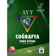 Yazıt Yayınları AYT Coğrafya Venn Serisi Soru Kitabı