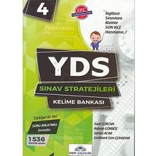 YDS Sınav Stratejileri 4 Kelime Bankası - Suat Gürcan Ercüment Cem Çuhadar suat ridvan gurbuz Sertan Acar