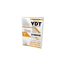 YDT İngilizce Synonym Issue 6 Pelikan Yayınları