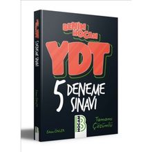 YDT Tamamı Çözümlü 5 Deneme Sınavı - Benim Hocam Yayınları