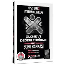 Yediiklim Yayınları 2022 KPSS Eğitim Bilimleri Atölye Serisi Ölçme ve Değerlendirme Tamamı Video Çözümlü Soru Bankası