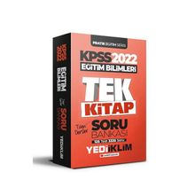 Yediiklim Yayınları 2022 KPSS Pratik Eğitim Serisi Eğitim Bilimleri Tek Kitap Soru Bankası