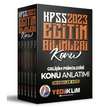 Yediiklim Yayınları 2023 KPSS Eğitim Bilimleri Konu Anlatımlı Modüler Set