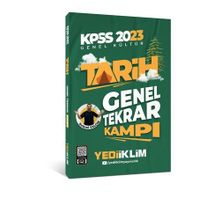 Yediiklim Yayınları 2023 KPSS Genel Tekrar Tarih Kampı