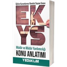 Yediiklim Yayınları EKYS Müdür Ve Müdür Yardımcılığı Konu Anlatımı