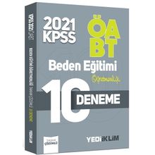 Yediiklim Yayınları ÖABT Beden Eğitimi Öğretmenliği Tamamı Çözümlü 10 Deneme