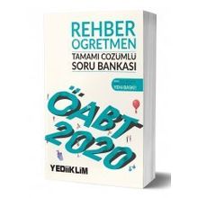 Yediiklim Yayınları ÖABT Rehber Öğretmen Tamamı Çözümlü Soru Bankası
