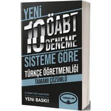 Yediiklim Yayınları ÖABT Türkçe Öğretmenliği Tamamı Çözümlü 10 Deneme