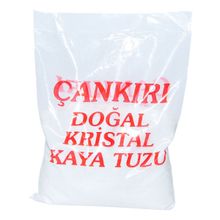 Yemeklik Doğal Kristal Kaya Tuzu Öğütülmüş Çankırı Beyaz 1000 gr
