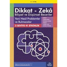 Yeni Nesil Problemler ve Bulmacalar 8-12 Yaş - Dikkat Zeka Yayınları
