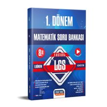 Yeni Tarz Yayınları 2023 Özel Baskı LGS 8. Sınıf Matematik 1. Dönem Soru Bankası