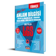 Yeni Tarz Yayınları 8. Sınıf LGS Anlam Bilgisi Soru Föyleri