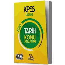 Yeni Trend Yayınları 2020 KPSS Tarih Konu Anlatımlı