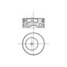 Yenmak 31-04303-040 0.40 Palio Siena Uno 1.4 8 Valf 89 80x50 Motor Piston Segmanı