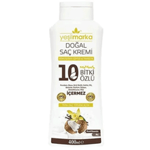 Yeşilmarka Doğal 10 Bitki Özlü Tüm Saç Tipleri İçin 400 ml Saç Kremi