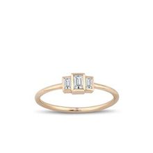 Yetkin Diamond 0.24 Karat Pırlanta Baget Yüzük