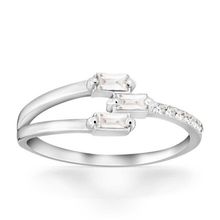 Yetkin Diamond 0.25 Karat Pırlanta Baget Yüzük