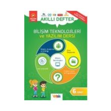 Yetsis Yayınları - 6.Sınıf Akıllı Defter Bilişim Teknolojileri ve Yazılım Dersi