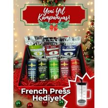 Yılbaşı Özel Herbal Tea Hediye Kutusu, Karışık Bitki ve Meyve Çayları Seti, Şık Kutu, New Year Offer