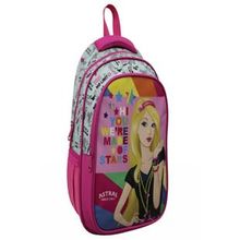 Yıldız 04372 Astral Cartoon Pink Stars İlkokul Çantası