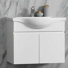 Yıldız Beyaz 65 cm Banyo Dolabı