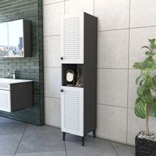 Yıldız Elegance Luxe Beyaz Banyo Boy Dolabı