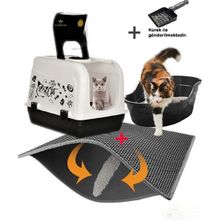 Yıldızhane Maxi Kedi Tuvaleti ve Elekli Kedi Pas Pası