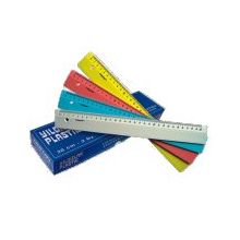 Yıldızlar 70 30 cm Plastik Renkli Standart Cetvel