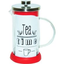 Yitian Bitki Demliği Kırmızı 600 ml French Press