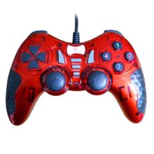 Yk Design YK6005 Kırmızı Kablolu Usb Gamepad
