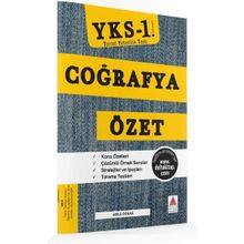 YKS 1. Oturum TYT Coğrafya Özet Delta Kültür Basım Yayın