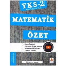 YKS 2. Oturum Matematik Özet Özyaşar Elyıldırım Delta Kültür Yayınevi
