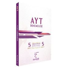 YKS AYT Denemeleri 5'li Set Karekök Yayınları