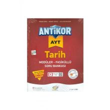 YKS AYT Tarih Antikor Modüler Fasiküllü Soru Bankası Antikor Yayınları