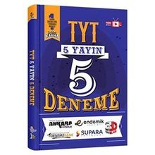 YKS TYT 5 Yayın 5 Deneme-Master Karma Yayınları