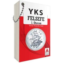 YKS TYT Felsefe Kartları 1. Oturum - Delta Kültür Yayınevi
