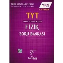 YKS TYT Fizik Soru Bankası Karekök Yayınları