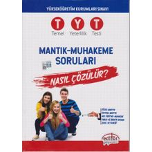YKS TYT Mantık Muhakeme Soruları Nasıl Çözülür Editör Yayınları