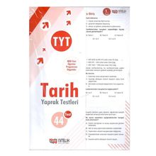 YKS TYT Tarih Yaprak Test - Nitelik Yayınları