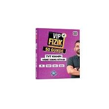YKS TYT VİP Fizik 50 Günde TYT Kampı Video Ders Kitabı - KR Akademi Yayınları