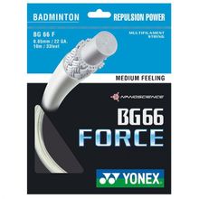 Yonex BG 66 Force 10M Beyaz Badminton Kordajı