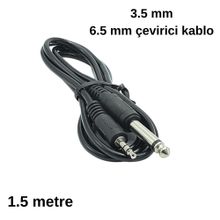 Yonextt 3.5 mm Stereo 6.5 mm Mono Çevirici Aux Ses Kablosu