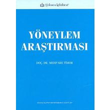 Yöneylem Araştırması - Mehpare Timor