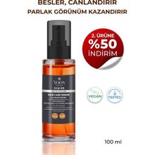 Yoon Durulanmayan Saç Bakım Serumu, Kabarma Karşıtı, Saç Tellerini Nemlendiren, Güçlendirici Serum 100ML