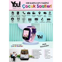 You Watch Akıllı Çocuk Saati 4g Sim Kart Destekli Görüntülü Görüşme Özelliği