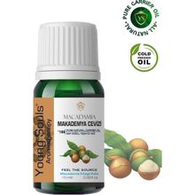 Young Souls 10 ml Aromaterapi Makademya Cevizi Bitkisel Sabit Yağ