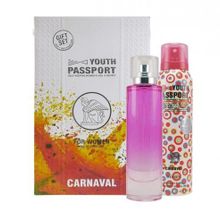 Youth Passport Carnaval 75 ml Edp 150 ml Deodorant Kadın Parfümü