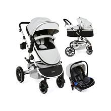 Yoyko Capsule Egg Travel Sistem Bebek Arabası Gri Silver